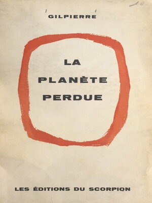 cover image of La planète perdue